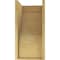Ekena Millwork 11"W x 11"D x 22"H Wide Garner Rough Cedar Woodgrain TimberThane Corbel, Primed Tan CORUR11X11X22GARRCPR - alternate 4